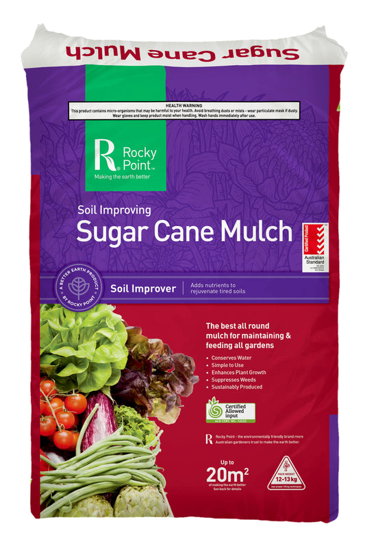 Sugar Cane Mulch 20m2 Bag