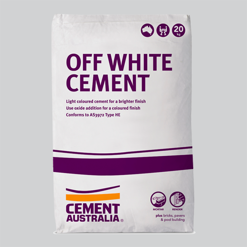 Off White Cement 20kg Bag